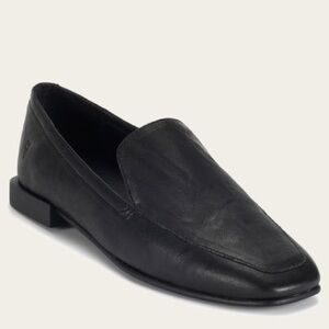 Frye Black Leather Loafers